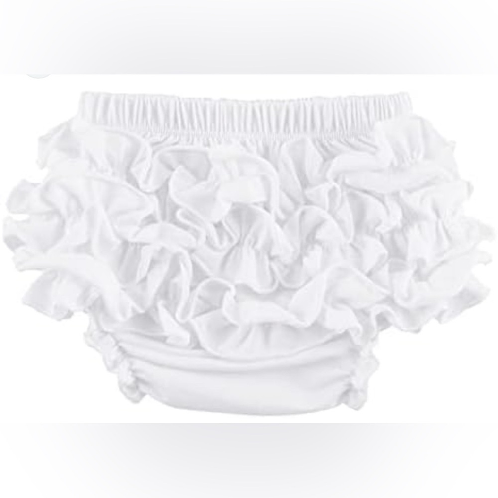 Baby Bloomers for Toddler Girls Ruffle Diaper Covers for Girls Cute Cotton